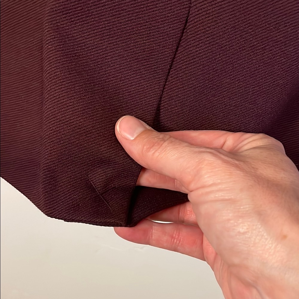 GAP Eggplant Blazer Structured Suit Jacket - Picture 8 of 9